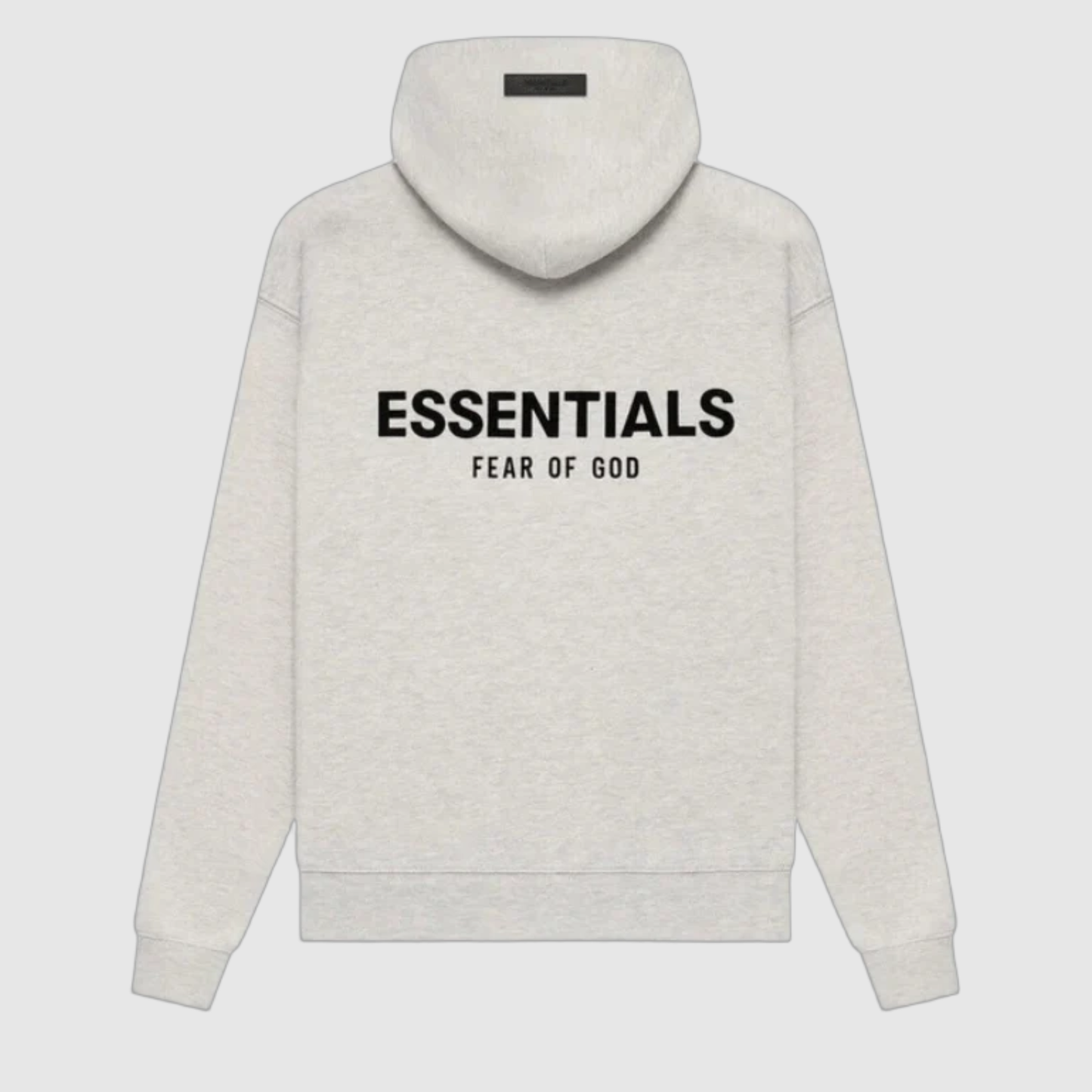 ESSENTIALS FOG HOODIE LIGHT OATMEAL SS22