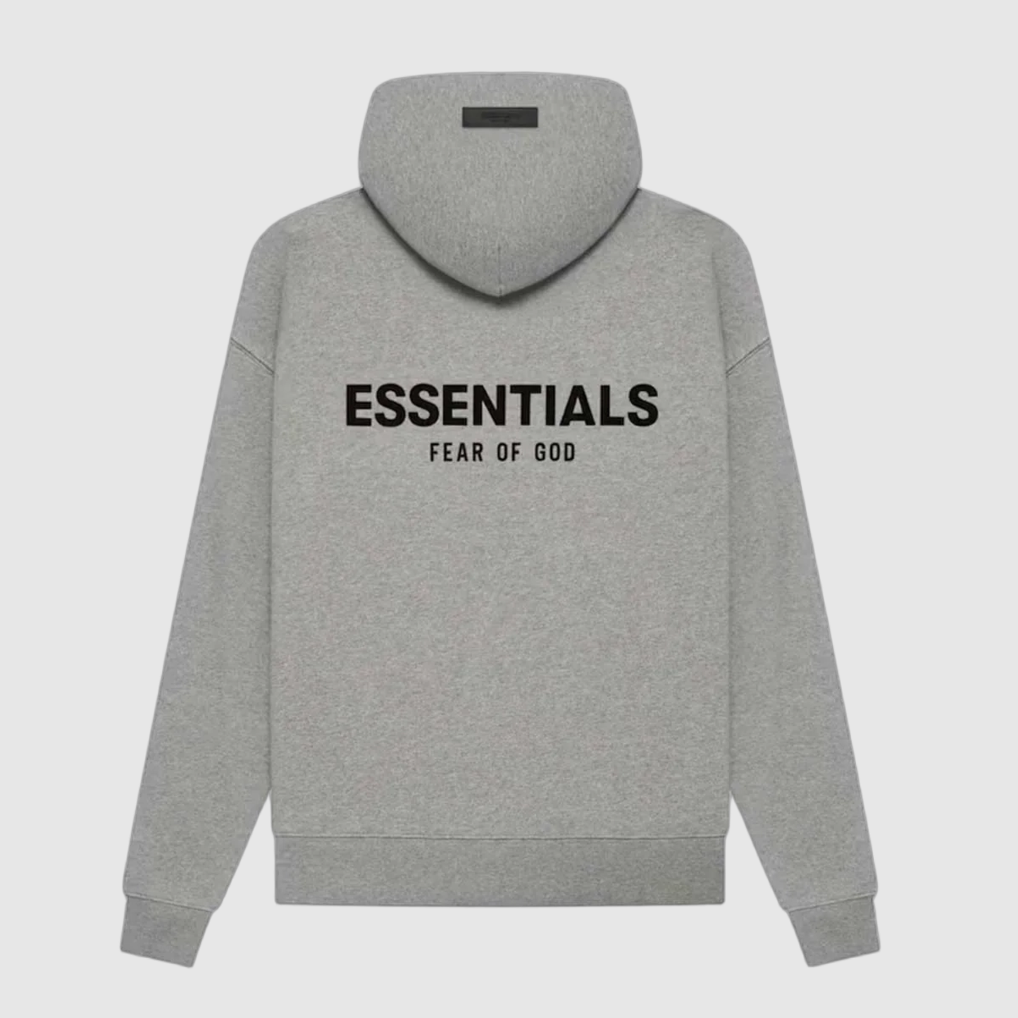 ESSENTIALS FOG HOODIE DARK OATMEAL SS22