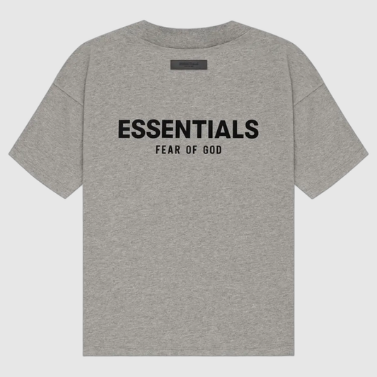 ESSENTIALS FOG TEE DARK OATMEAL SS22