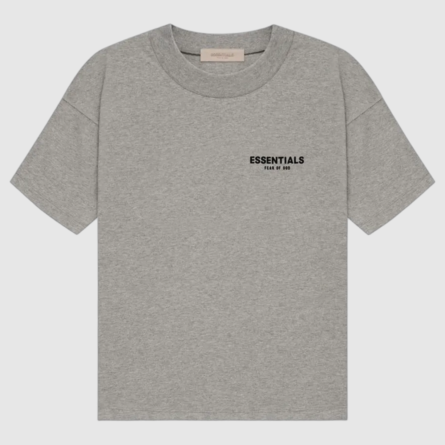 ESSENTIALS FOG TEE DARK OATMEAL SS22
