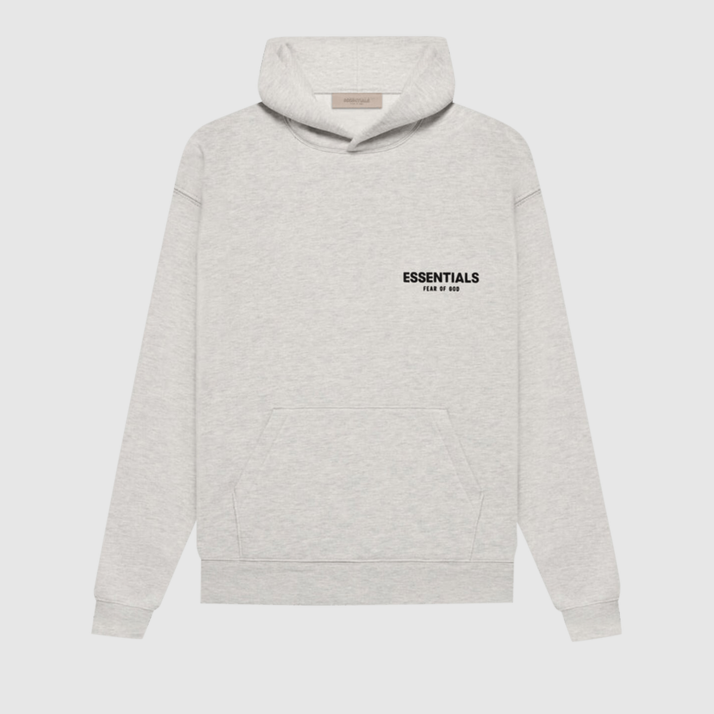 ESSENTIALS FOG HOODIE LIGHT OATMEAL SS22