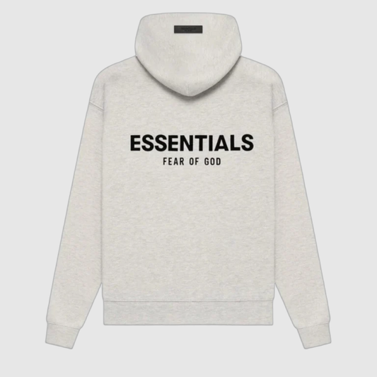 ESSENTIALS FOG HOODIE LIGHT OATMEAL SS22