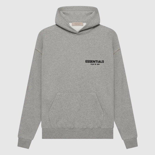 ESSENTIALS FOG HOODIE DARK OATMEAL SS22